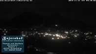 Archiv Foto Webcam Ruhpolding: Unterkunft Bojernhof 03:00