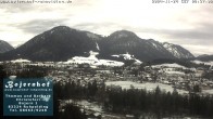 Archiv Foto Webcam Ruhpolding: Unterkunft Bojernhof 07:00