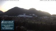 Archiv Foto Webcam Ruhpolding: Unterkunft Bojernhof 15:00