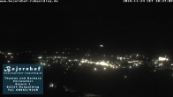 Archiv Foto Webcam Ruhpolding: Unterkunft Bojernhof 19:00