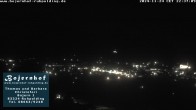 Archiv Foto Webcam Ruhpolding: Unterkunft Bojernhof 21:00