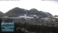 Archiv Foto Webcam Ruhpolding: Unterkunft Bojernhof 07:00