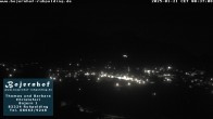 Archived image Webcam Accommodation Bojernhof 23:00