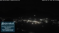 Archived image Webcam Accommodation Bojernhof 01:00