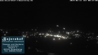 Archiv Foto Webcam Ruhpolding: Unterkunft Bojernhof 23:00