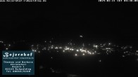 Archiv Foto Webcam Ruhpolding: Unterkunft Bojernhof 03:00