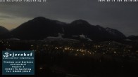 Archiv Foto Webcam Ruhpolding: Unterkunft Bojernhof 05:00