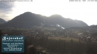 Archiv Foto Webcam Ruhpolding: Unterkunft Bojernhof 13:00