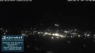 Archiv Foto Webcam Ruhpolding: Unterkunft Bojernhof 23:00