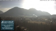 Archiv Foto Webcam Ruhpolding: Unterkunft Bojernhof 13:00