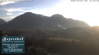 Archiv Foto Webcam Ruhpolding: Unterkunft Bojernhof 15:00