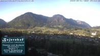 Archiv Foto Webcam Ruhpolding: Unterkunft Bojernhof 06:00