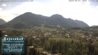 Archiv Foto Webcam Ruhpolding: Unterkunft Bojernhof 13:00