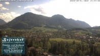 Archiv Foto Webcam Ruhpolding: Unterkunft Bojernhof 15:00