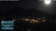 Archiv Foto Webcam Ruhpolding: Unterkunft Bojernhof 01:00