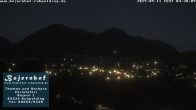 Archiv Foto Webcam Ruhpolding: Unterkunft Bojernhof 03:00