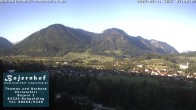 Archiv Foto Webcam Ruhpolding: Unterkunft Bojernhof 06:00