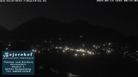 Archiv Foto Webcam Ruhpolding: Unterkunft Bojernhof 23:00