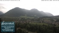 Archiv Foto Webcam Ruhpolding: Unterkunft Bojernhof 07:00