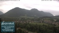 Archiv Foto Webcam Ruhpolding: Unterkunft Bojernhof 09:00