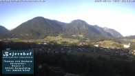 Archiv Foto Webcam Ruhpolding: Unterkunft Bojernhof 05:00