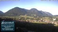 Archiv Foto Webcam Ruhpolding: Unterkunft Bojernhof 06:00