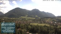 Archiv Foto Webcam Ruhpolding: Unterkunft Bojernhof 15:00