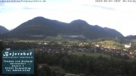 Archived image Webcam Accommodation Bojernhof 05:00
