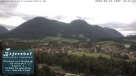 Archiv Foto Webcam Ruhpolding: Unterkunft Bojernhof 17:00