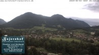 Archiv Foto Webcam Ruhpolding: Unterkunft Bojernhof 19:00