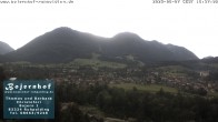 Archiv Foto Webcam Ruhpolding: Unterkunft Bojernhof 15:00