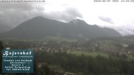 Archived image Webcam Accommodation Bojernhof 17:00