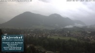 Archived image Webcam Accommodation Bojernhof 19:00