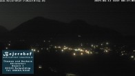 Archiv Foto Webcam Ruhpolding: Unterkunft Bojernhof 23:00