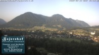 Archiv Foto Webcam Ruhpolding: Unterkunft Bojernhof 05:00