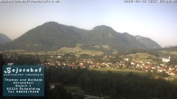 Archiv Foto Webcam Ruhpolding: Unterkunft Bojernhof 06:00