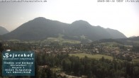 Archiv Foto Webcam Ruhpolding: Unterkunft Bojernhof 13:00