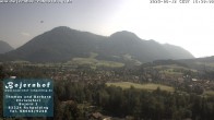 Archiv Foto Webcam Ruhpolding: Unterkunft Bojernhof 15:00