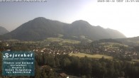 Archiv Foto Webcam Ruhpolding: Unterkunft Bojernhof 17:00