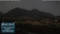 Archiv Foto Webcam Ruhpolding: Unterkunft Bojernhof 03:00