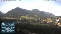 Archiv Foto Webcam Ruhpolding: Unterkunft Bojernhof 05:00