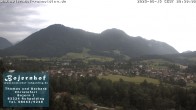 Archiv Foto Webcam Ruhpolding: Unterkunft Bojernhof 19:00