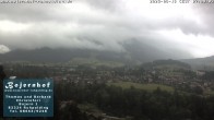 Archiv Foto Webcam Ruhpolding: Unterkunft Bojernhof 06:00