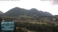 Archiv Foto Webcam Ruhpolding: Unterkunft Bojernhof 09:00