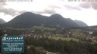 Archiv Foto Webcam Ruhpolding: Unterkunft Bojernhof 11:00