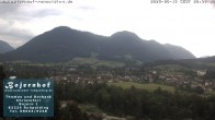 Archiv Foto Webcam Ruhpolding: Unterkunft Bojernhof 19:00