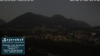 Archiv Foto Webcam Ruhpolding: Unterkunft Bojernhof 03:00