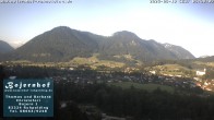 Archiv Foto Webcam Ruhpolding: Unterkunft Bojernhof 05:00