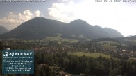 Archiv Foto Webcam Ruhpolding: Unterkunft Bojernhof 15:00