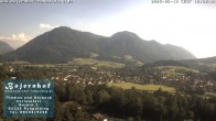 Archiv Foto Webcam Ruhpolding: Unterkunft Bojernhof 17:00